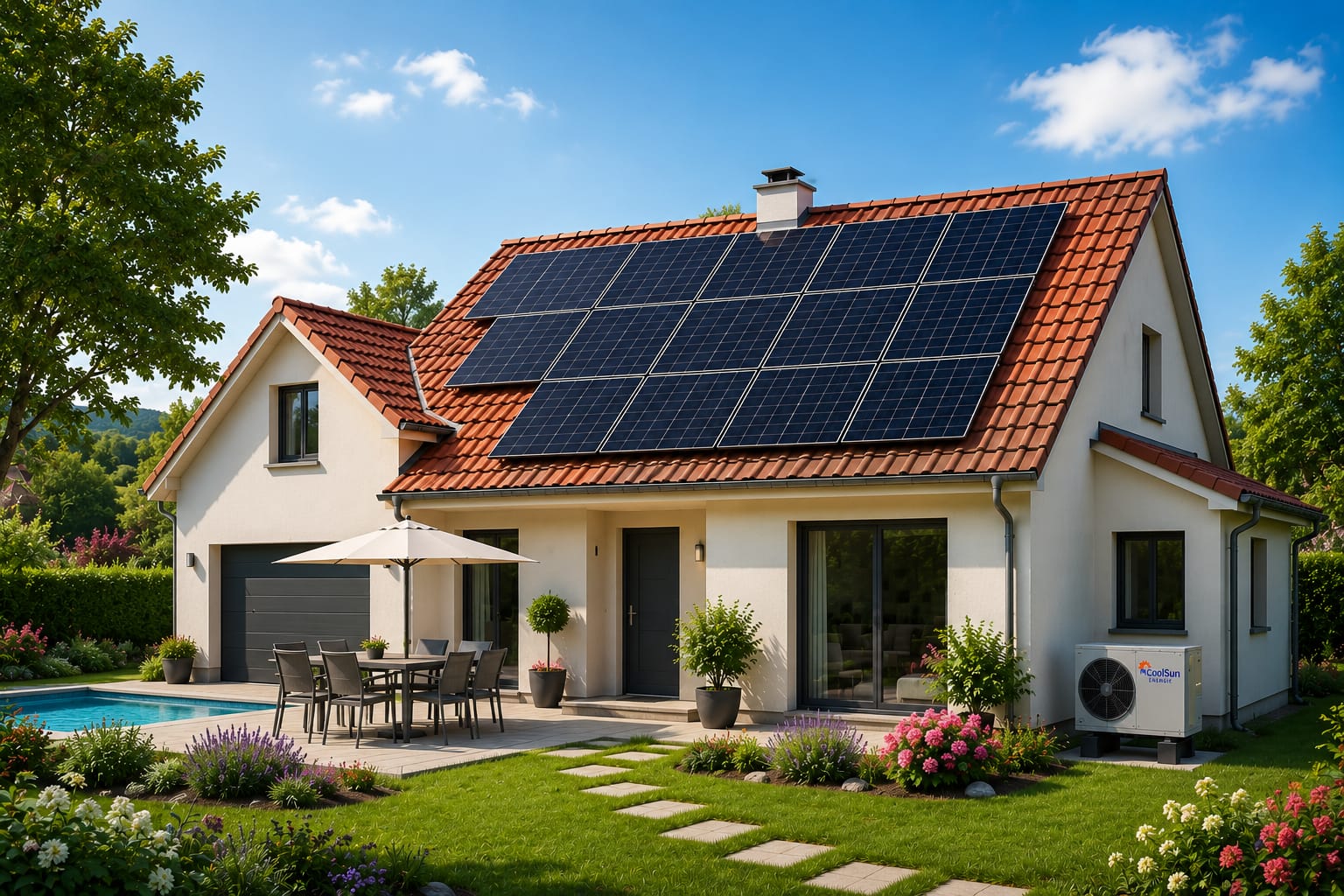 Installation photovoltaïque 6 kWc CoolSun Energie