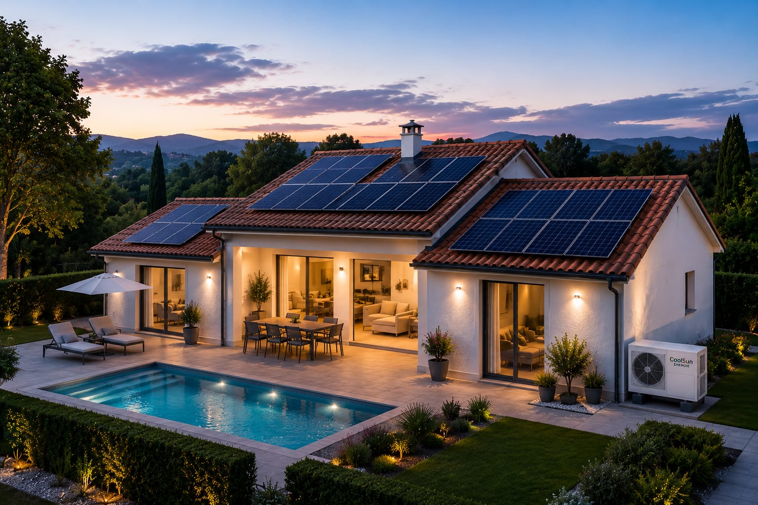 Installation photovoltaïque 9 kWc CoolSun Energie